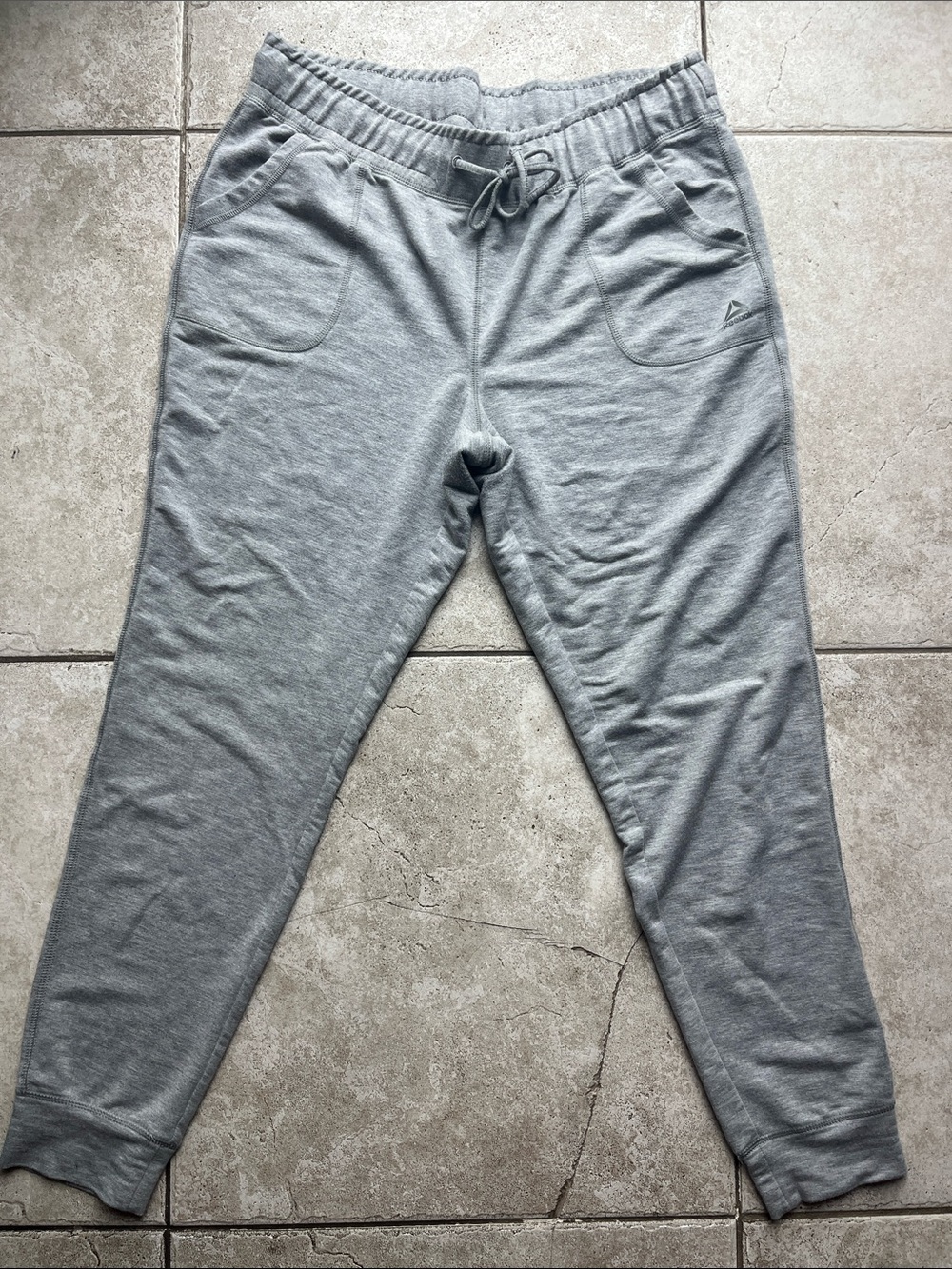 Reebok Women’s Light Gray Jogger Sweatpants